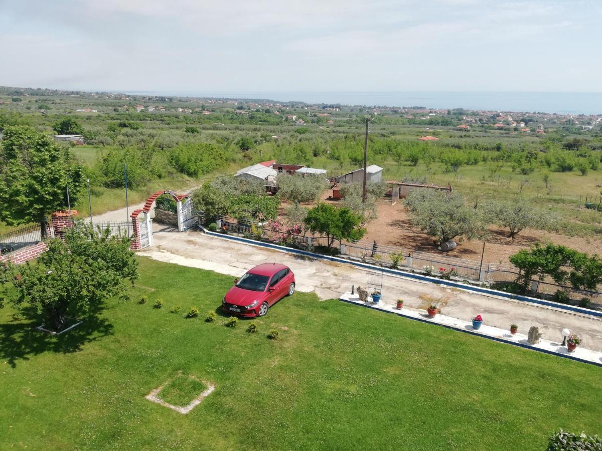 Ferienwohnung Σπιτι Στουσ Προποδεσ Του Ολυμπου Leptokaryá Exterior foto